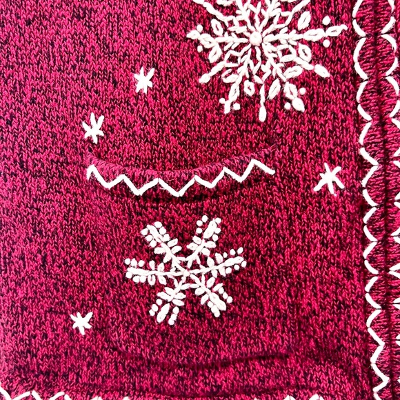 Mercer Street Studio Pink and Black Knit Sweater M - Picture 4 of 10